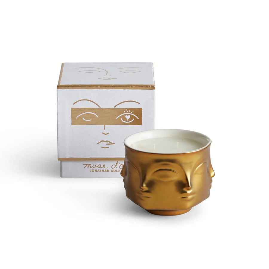 Muse D'Or Ceramic Candle