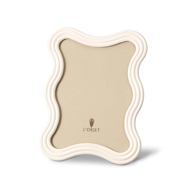 Ripple Frame - White Enamel - 13x18cm