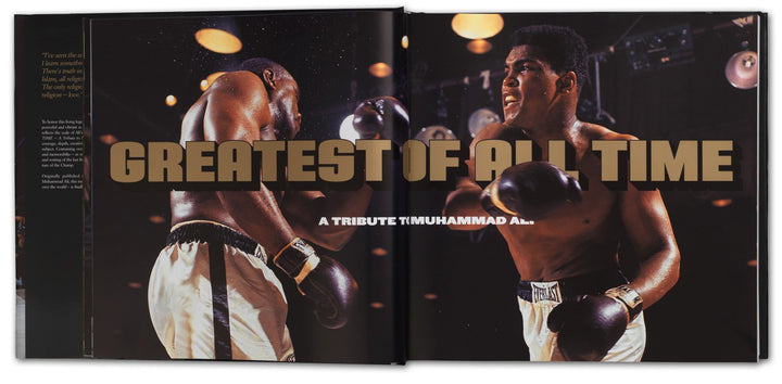 Book - Greatest Of All Time - A Tribute to Muhammad Ali