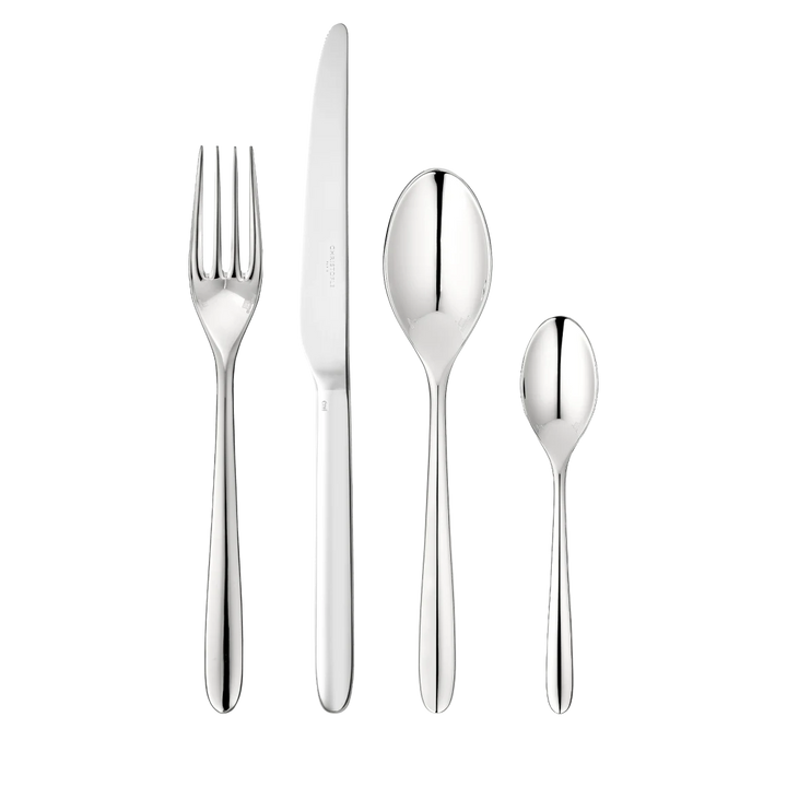 MOOD - 24-Piece Silver-Plated Flatware Set with Chest - Silver