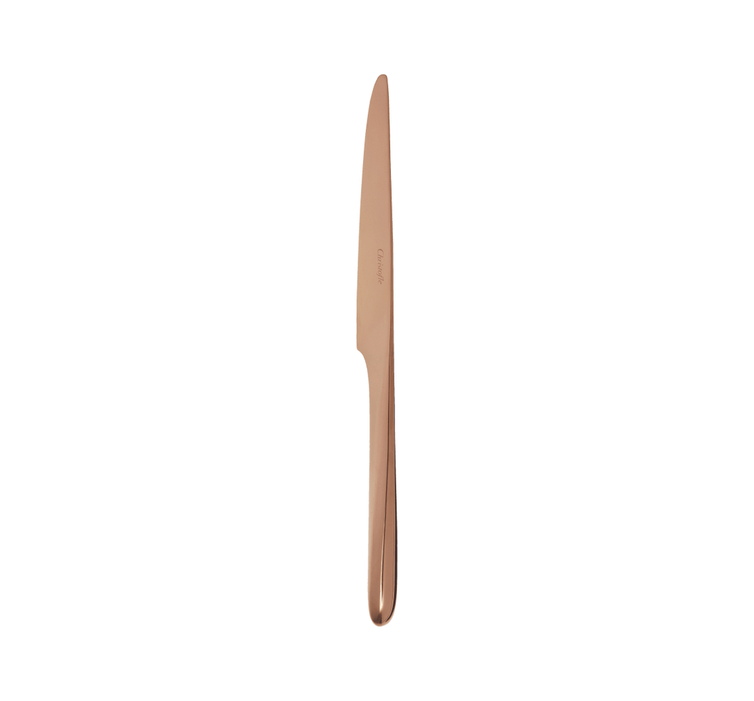 L'Âme de Christofle - serrated table knife - Stainless Steel Copper