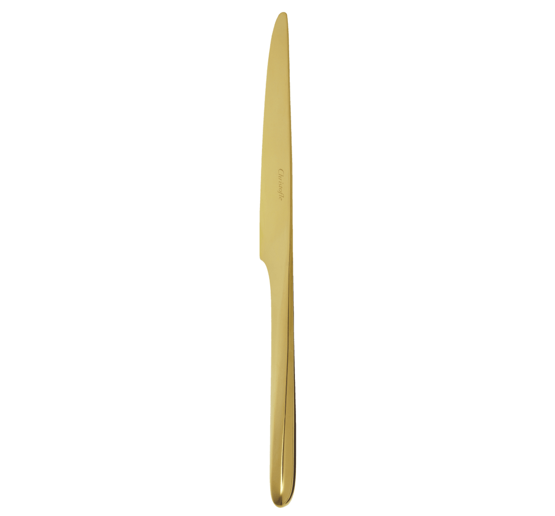 L'Âme de Christofle - Table Knife - Stainless Steel Gold