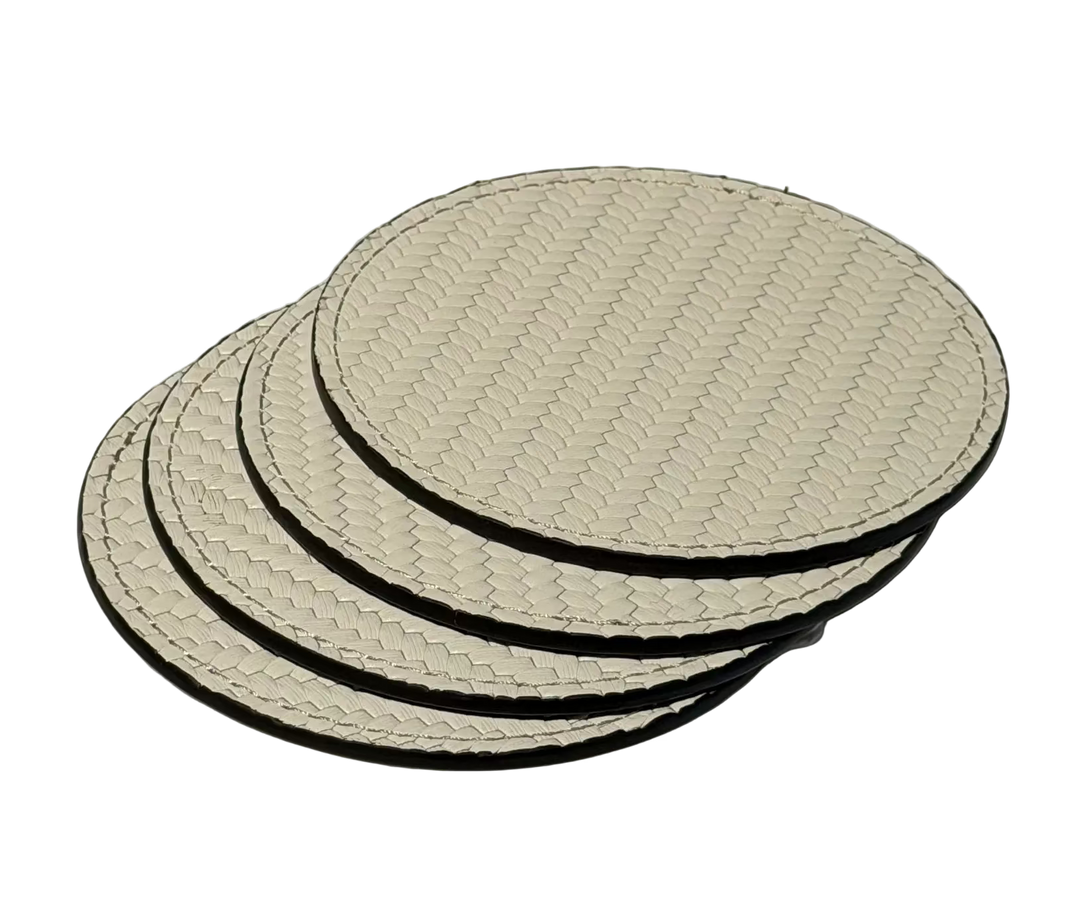 Round Coasters | Firenze Cream