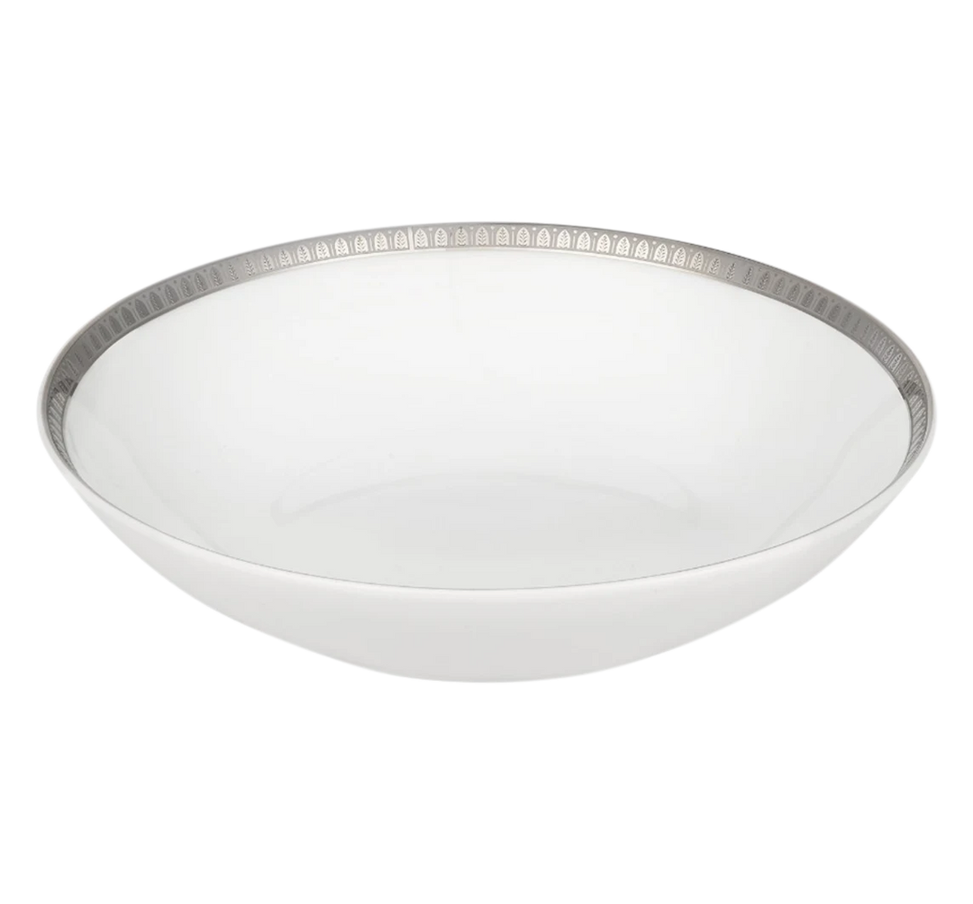 Malmaison - Soup Cereal Bowl - Porcelain Platinum Finish