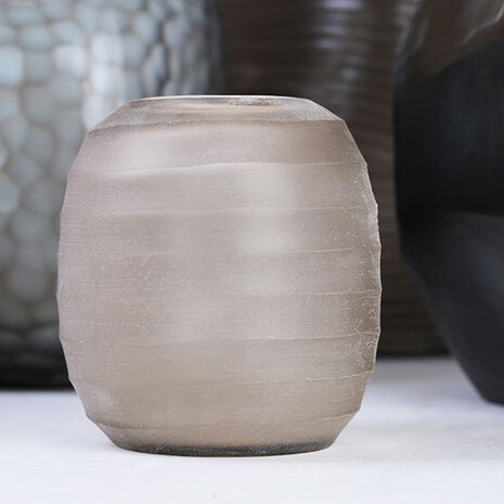 Vase - Belly - Smokegrey - L