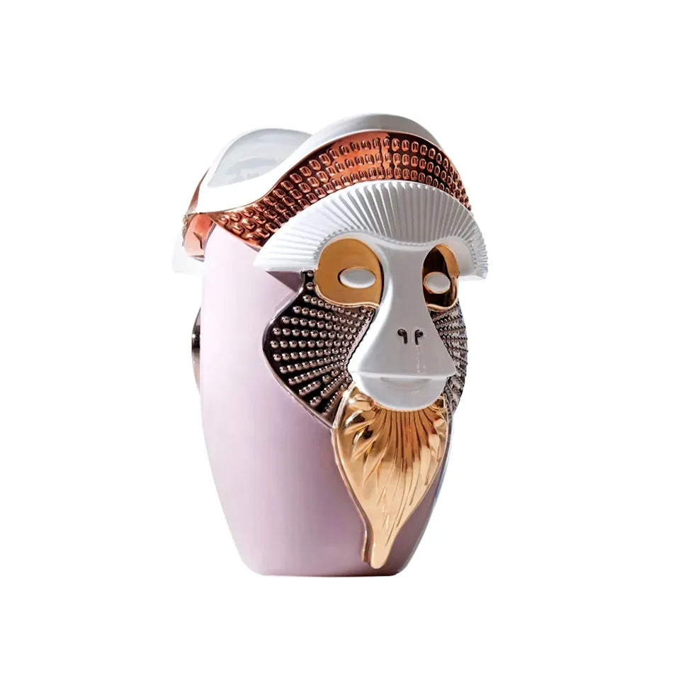 Vase Primates Brazza - Glossy Chic Pink