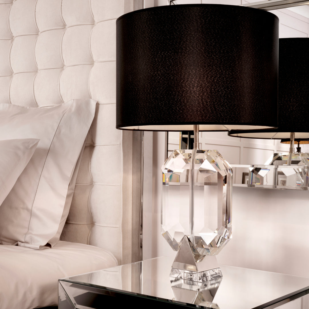 Table Lamp - Emerald Gold