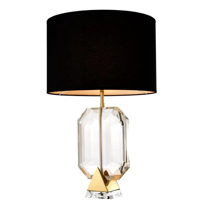 Table Lamp - Emerald Gold