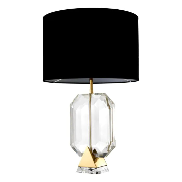 Table Lamp - Emerald Gold