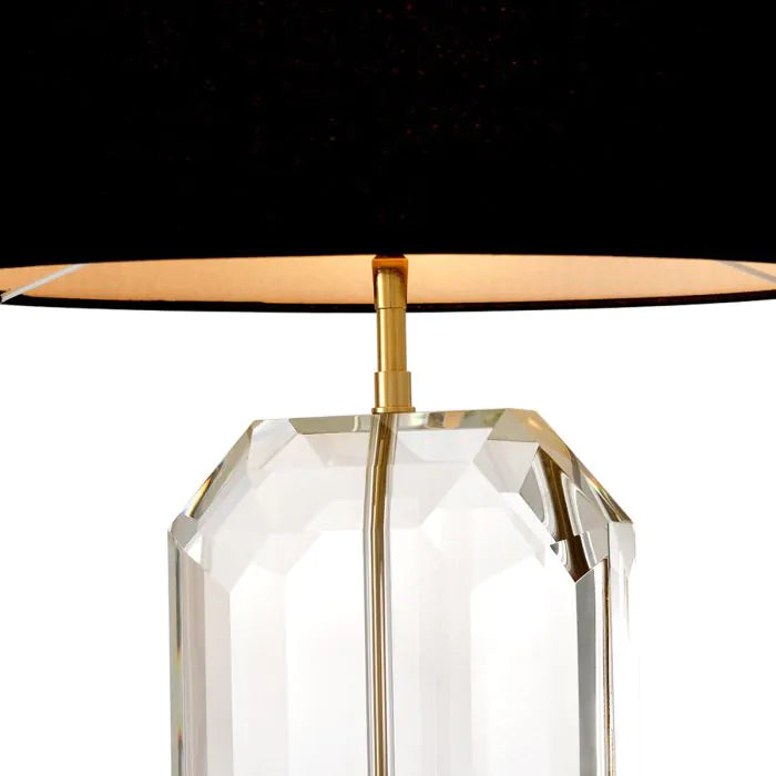 Table Lamp - Emerald Gold