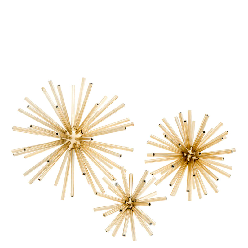 Object - Meteor Set of 3 - Gold