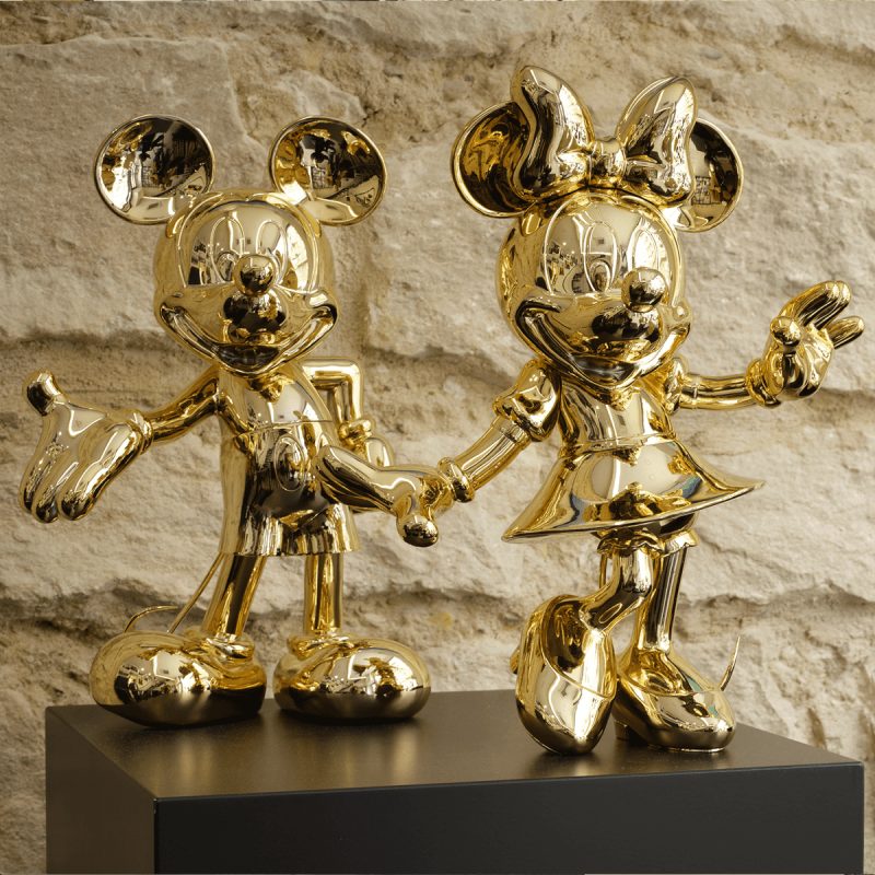 Mickey Welcome - Chromed Gold