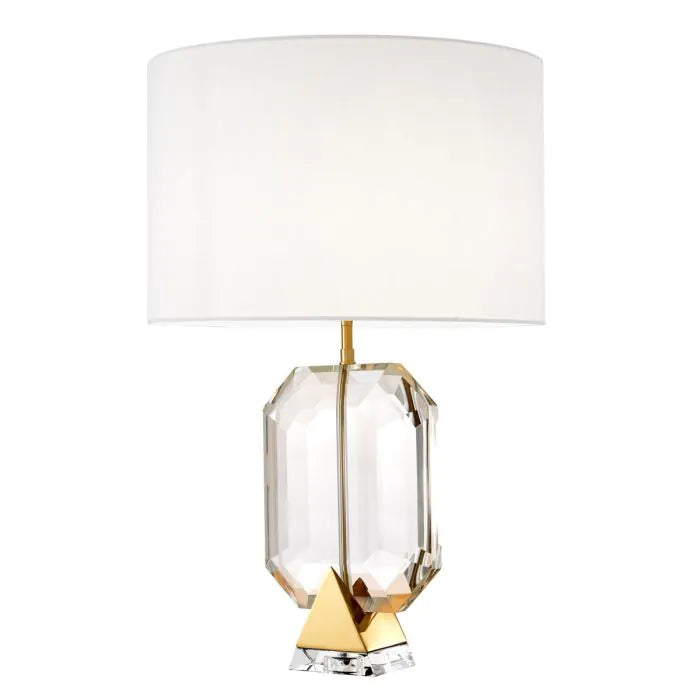 Table Lamp - Emerald Gold