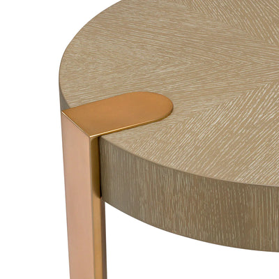 Side Table - Oxnard - Washed Oak