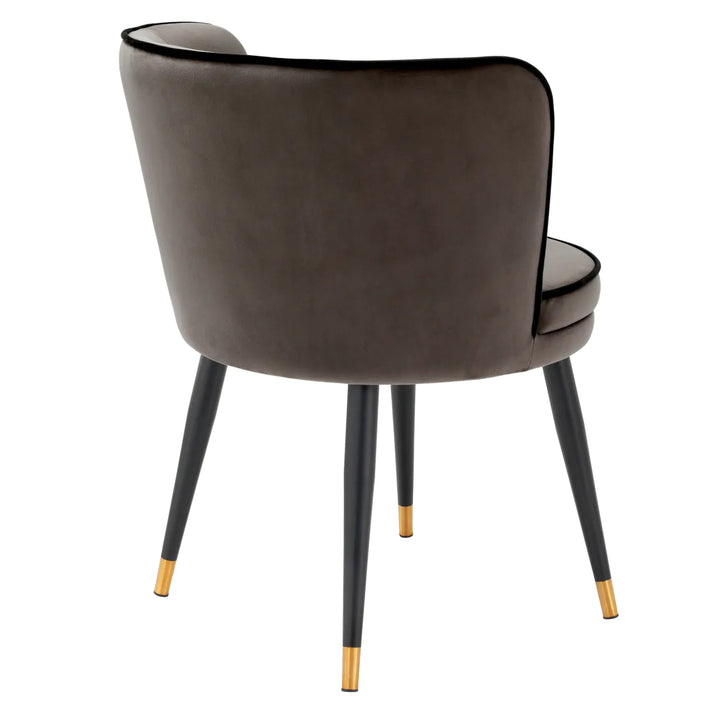 Dining Chair - Grenada - Grey Velvet