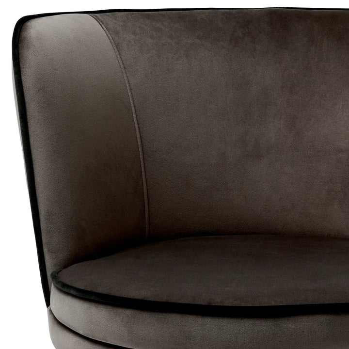 Dining Chair - Grenada - Grey Velvet