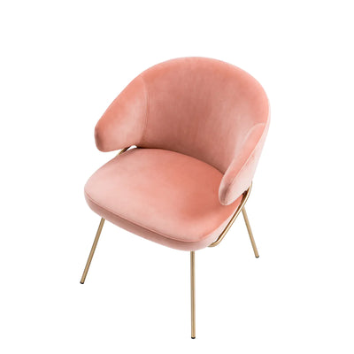 Dining Chair - Kinley - Nude Velvet