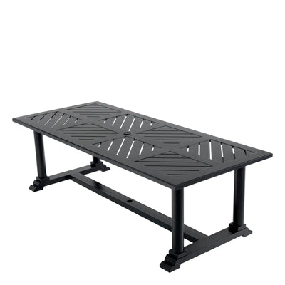 Outdoor Dining Table - Bell Rive - Black