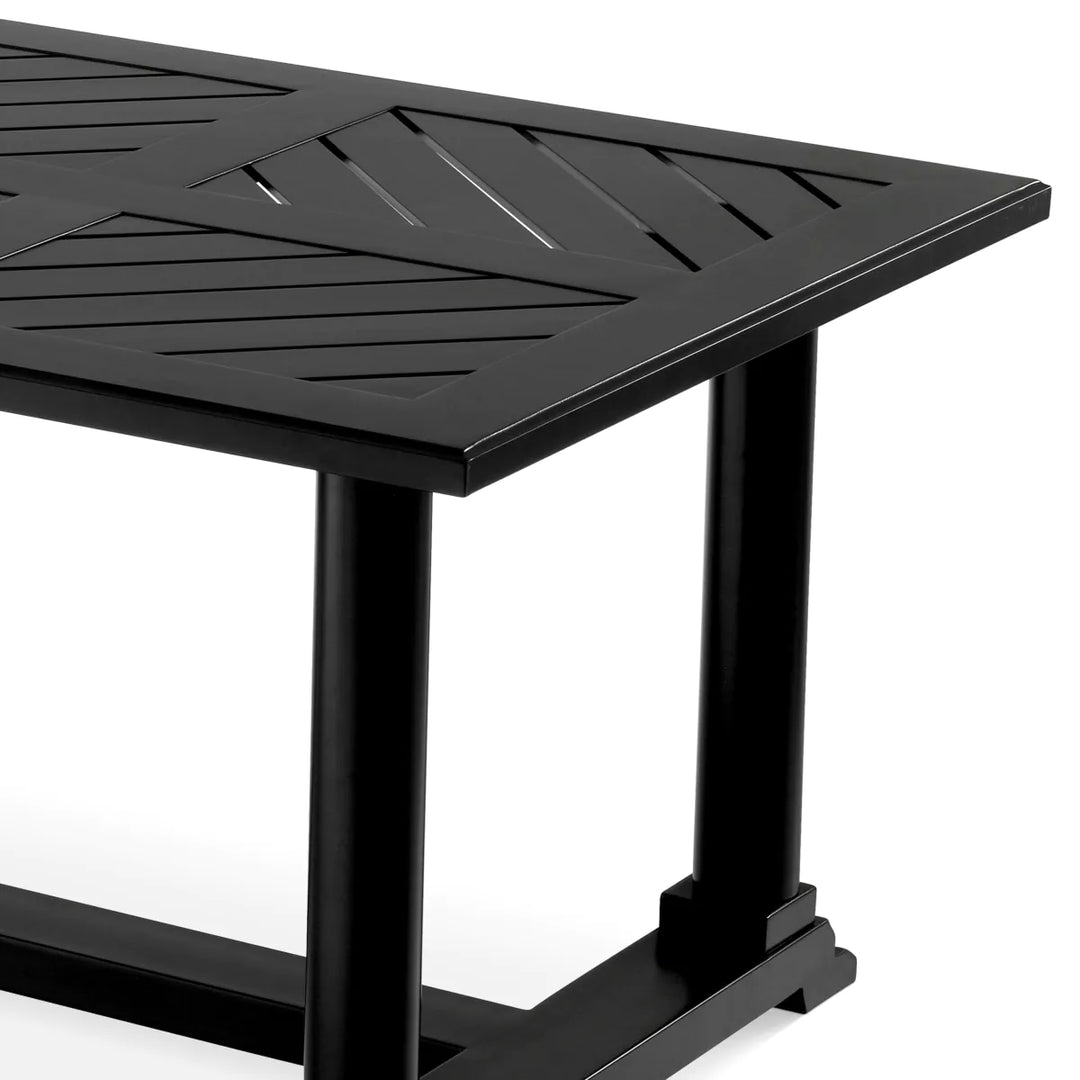 Outdoor Dining Table - Bell Rive - Black