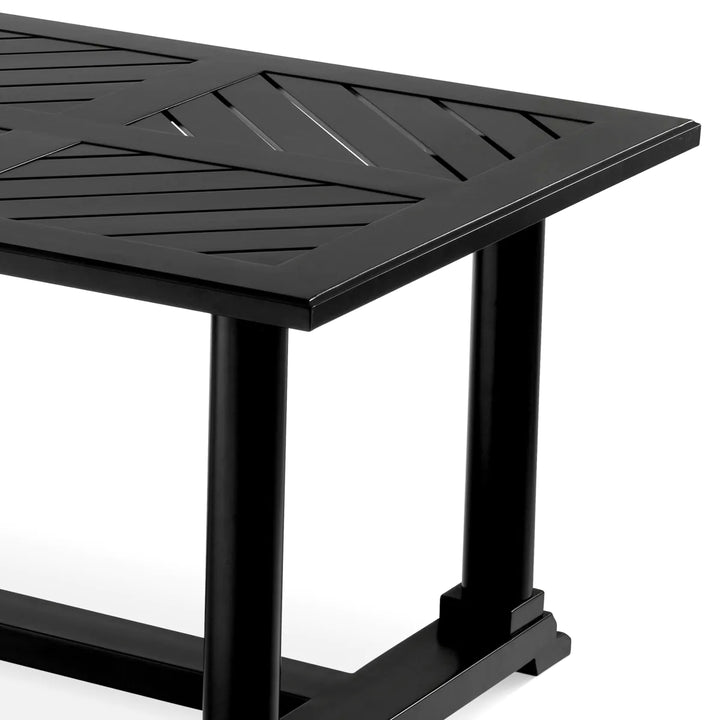 Outdoor Dining Table - Bell Rive - Black