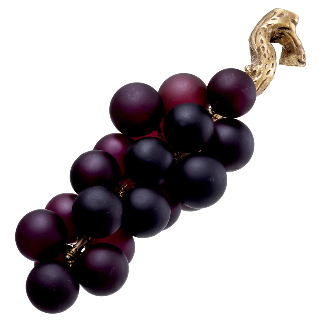 Object - French Grapes Purple Glass