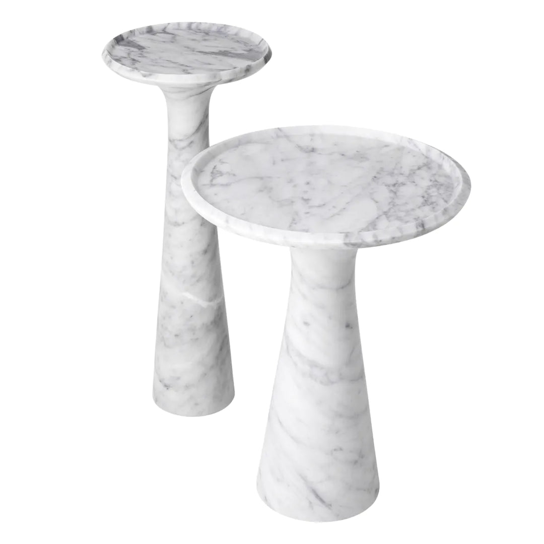 Side Table - Pompano High - White