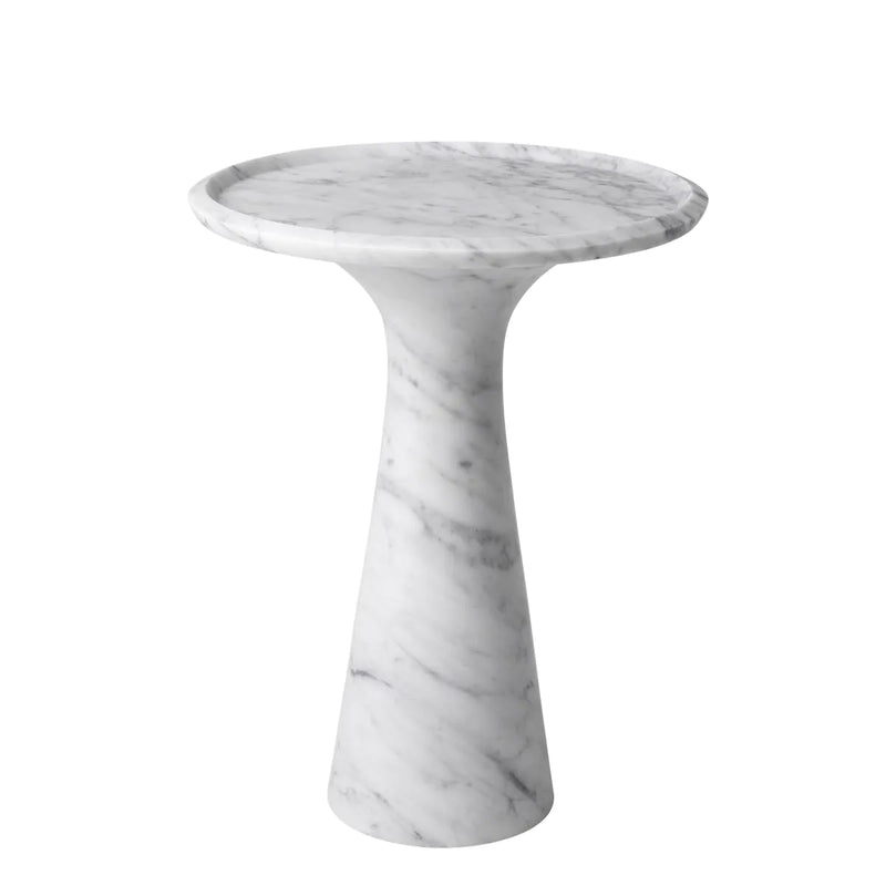 Side Table - Pompano Low - White