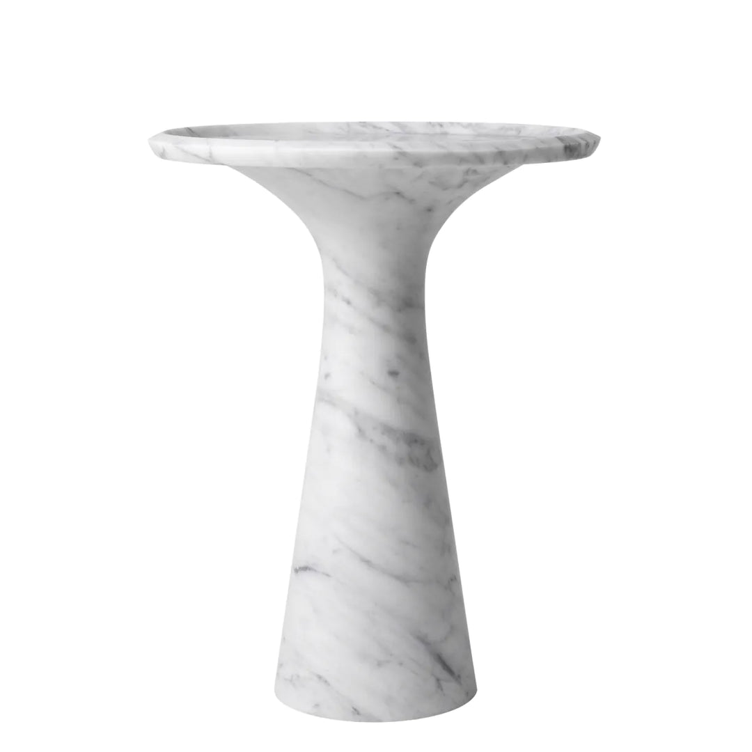 Side Table - Pompano Low - White