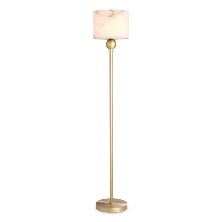 Floor Lamp - Etruscan - Light Brass