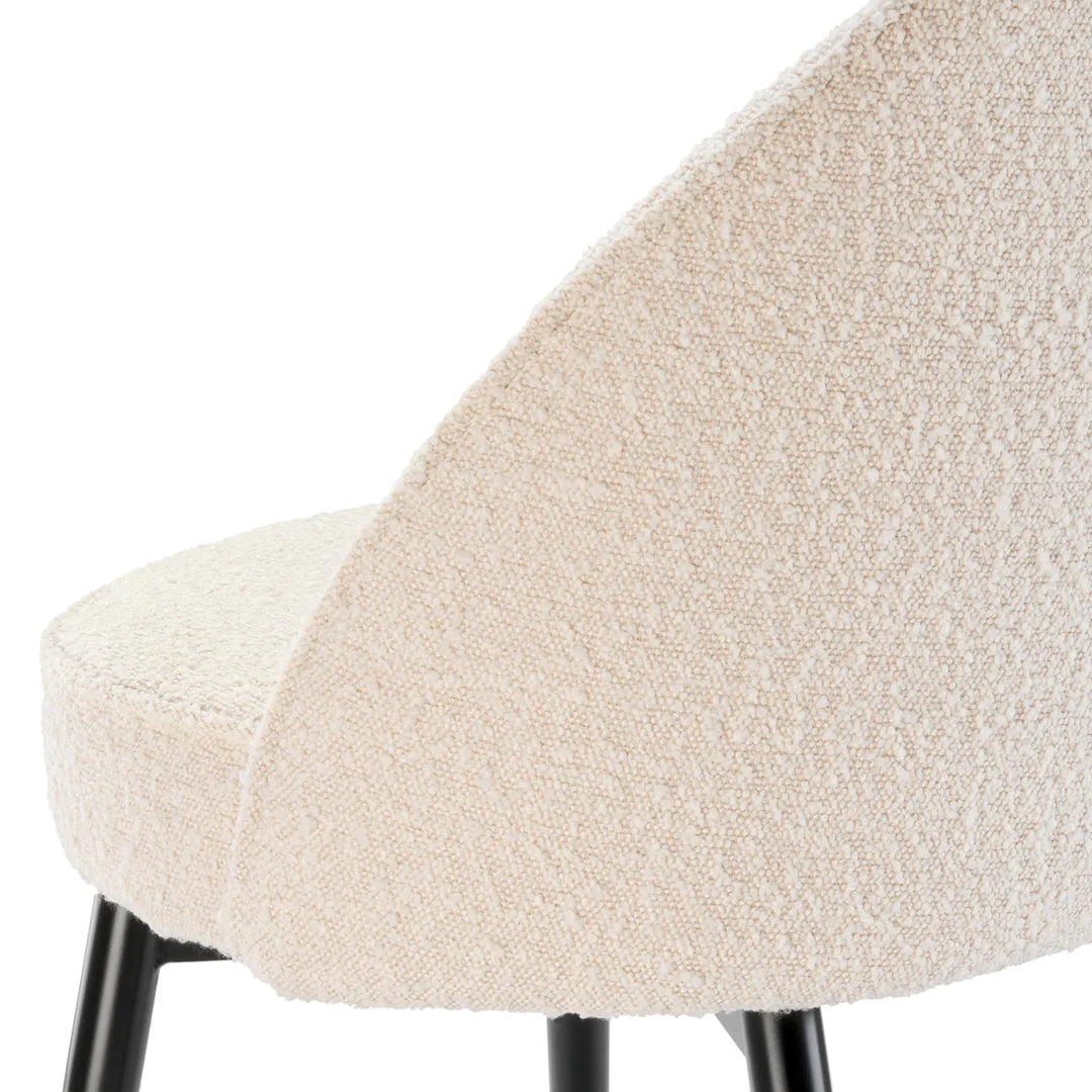 Dining Chair - Cooper Set of 2 - Bouclé Cream