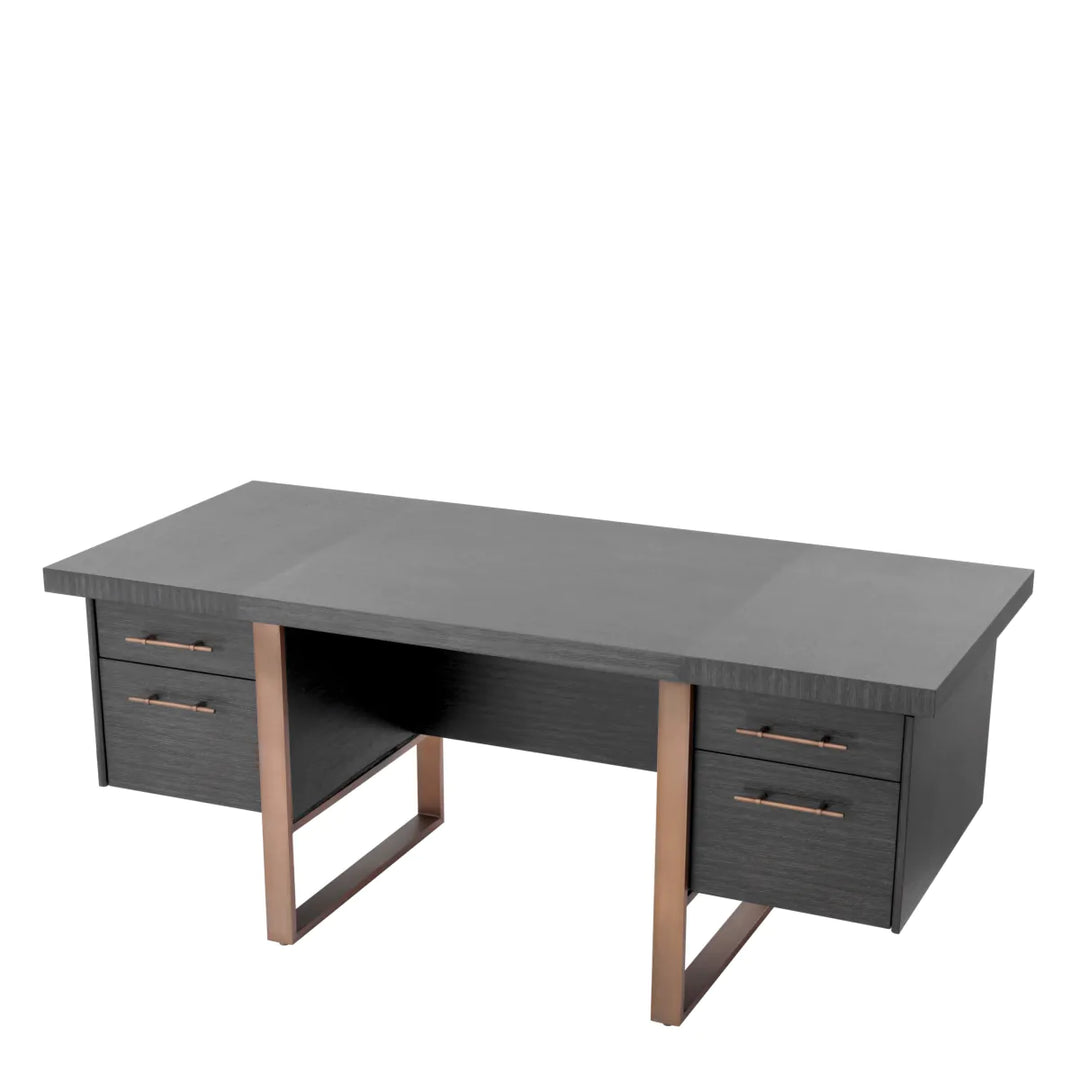 Desk - Canova - Charcoal Grey