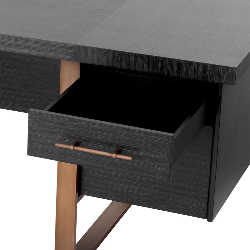 Desk - Canova - Charcoal Grey