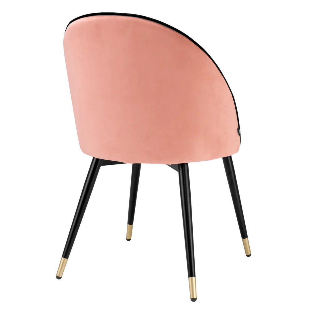 Dining Chair - Cooper Set of 2 - Nude Velvet