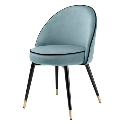 Dining Chair - Cooper Set of 2 - Blue Velvet