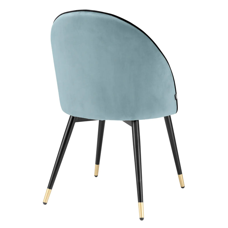 Dining Chair - Cooper Set of 2 - Blue Velvet