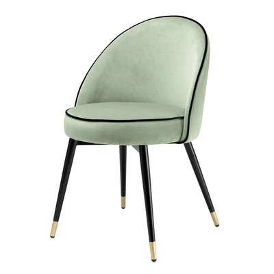 Dining Chair - Cooper Set of 2 - Pistache Green Velvet