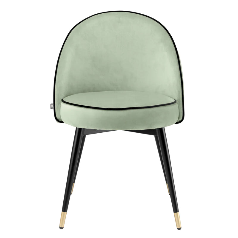 Dining Chair - Cooper Set of 2 - Pistache Green Velvet