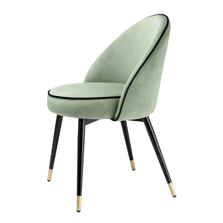 Dining Chair - Cooper Set of 2 - Pistache Green Velvet