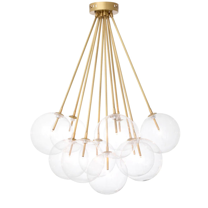 Ceiling Lamp - Molecule - Brass