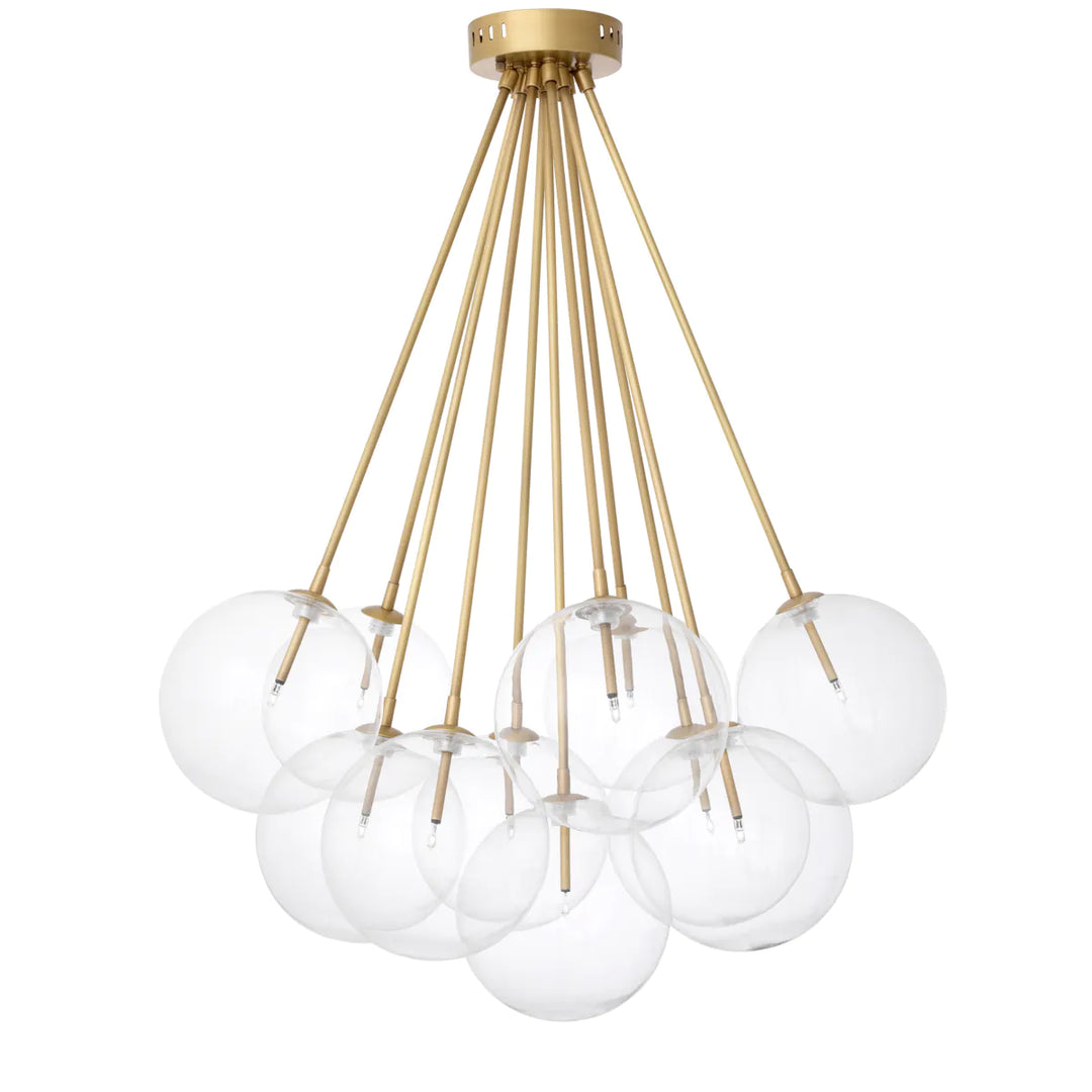 Ceiling Lamp - Molecule - Brass