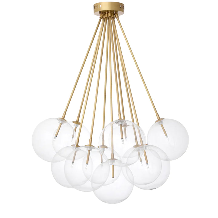 Ceiling Lamp - Molecule - Brass