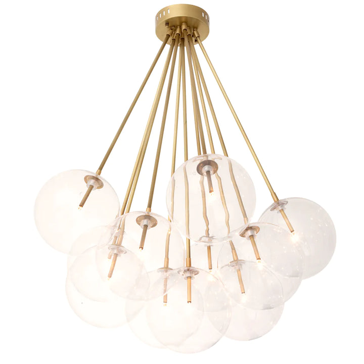 Ceiling Lamp - Molecule - Brass