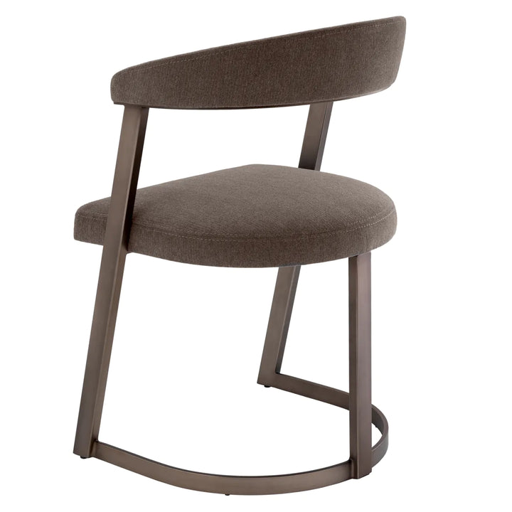 Dining Chair - Dexter - Abrasia Grey Brown