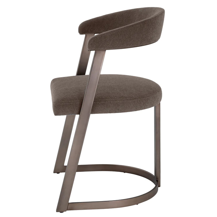 Dining Chair - Dexter - Abrasia Grey Brown