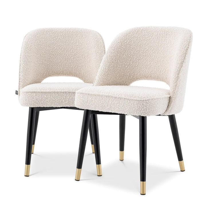 Dining Chair - Cliff - Set Of 2 - Bouclé Cream