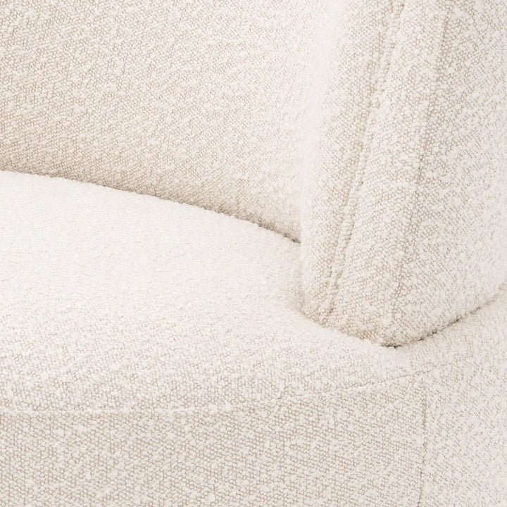 Swivel Chair - Alonso - Bouclé Cream