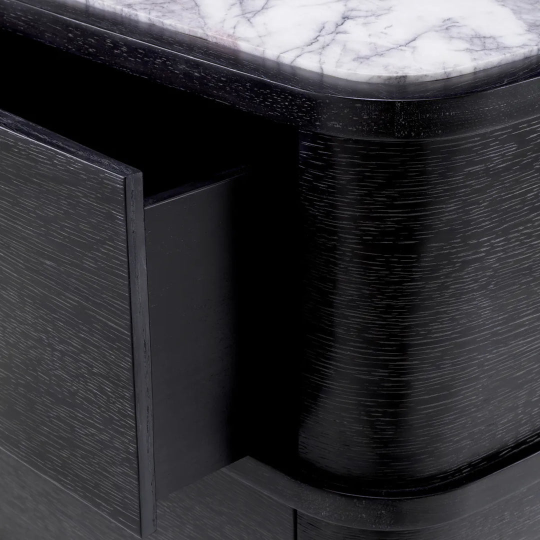 Nightstand - Cabana - Charcoal Grey