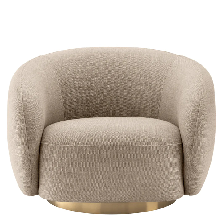 Swivel Chair - Brice - Avalon Sand