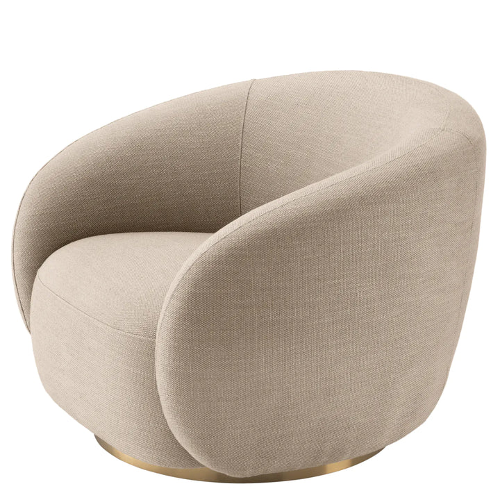 Swivel Chair - Brice - Avalon Sand