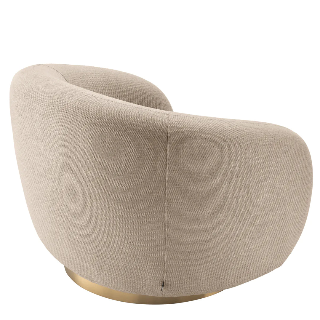 Swivel Chair - Brice - Avalon Sand